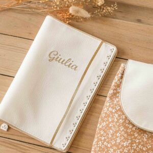 cadeau naissance bébé carnet de santé élégant