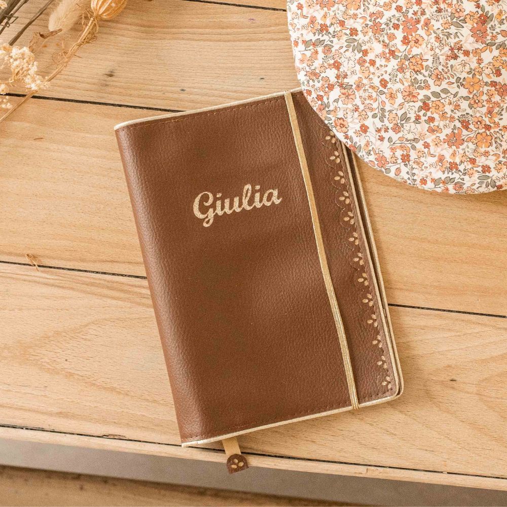 Protège carnet de santé - chocolat – Image 2