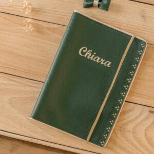 cadeau naissance bébé carnet de santé vert