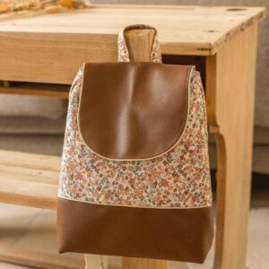 sac à dos fille délicat fleurs élégant