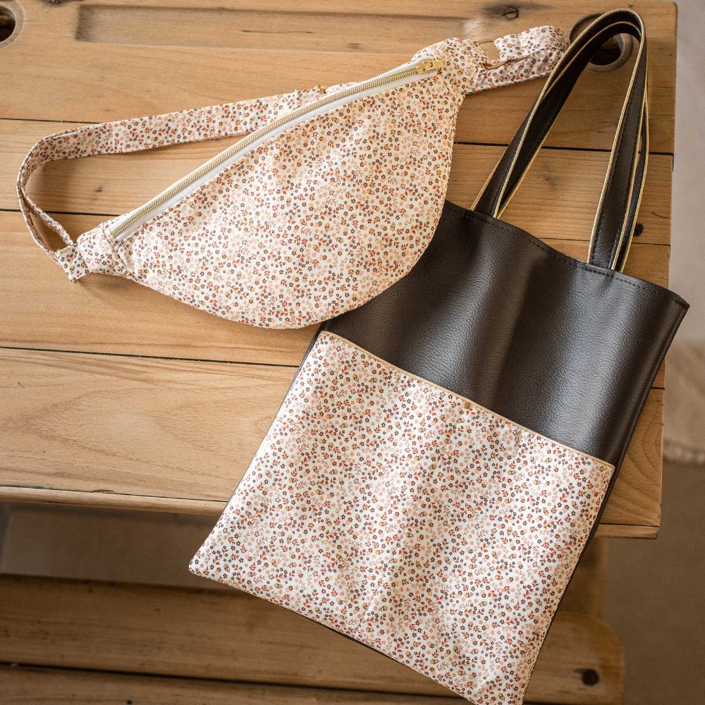 banane enfant ado fleurs liberty