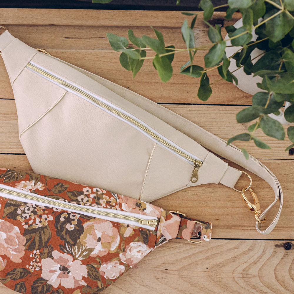 Sac banane - beige